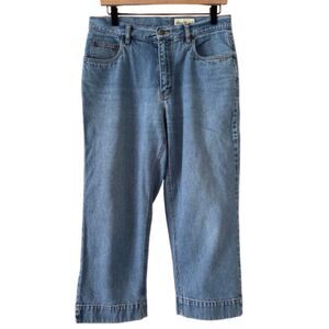Eddie Bauer Cropped Denim Jeans Woman's Size 10 #R